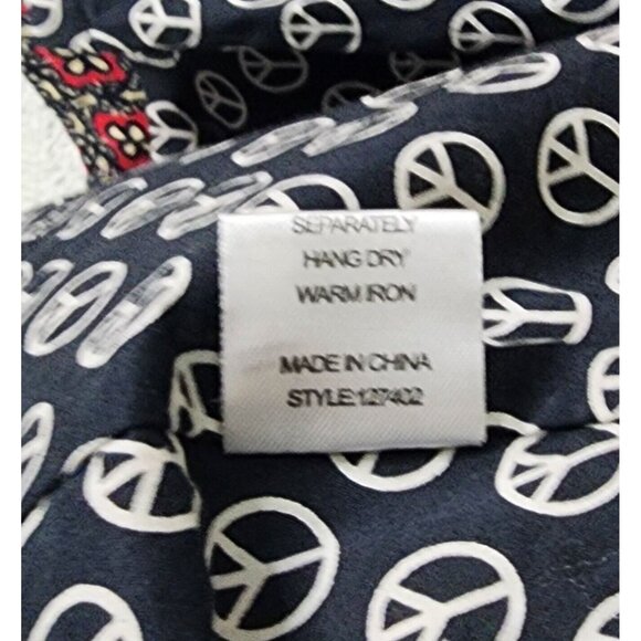 Ivy Jane Jacket Womens Small Multicolor Retro Button Front Belted Long Sleeve - Picture 12 of 12